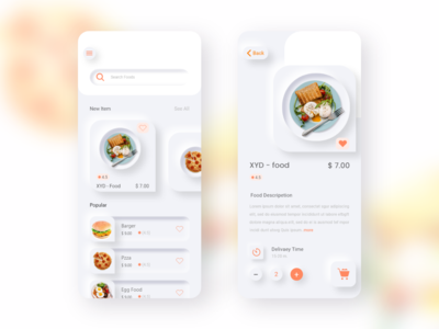 餐厅送餐应用(Restaurant food delivary app)