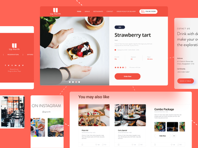 餐厅网站主题(Restaurant Website Theme)