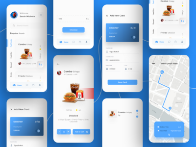 送餐应用程序设计(Food Delivery App Design)