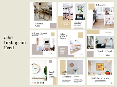 Into - 社交媒体帖子，室内 instagram(Into - Social Media Post, Interior instagram)