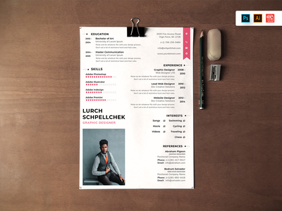 简历模板-56(Resume CV Template-56)