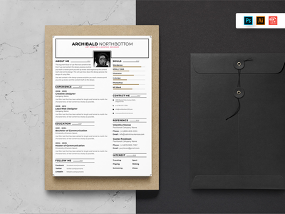 简历模板-65(Resume CV Template-65)