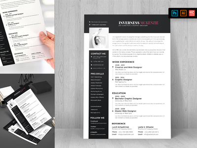 简历模板-68(Resume CV Template-68)