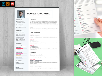 简历模板-71(Resume CV Template-71)