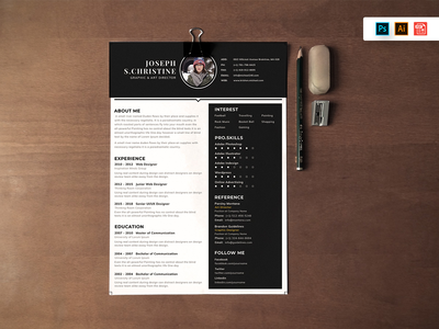 简历模板-96(Resume CV Template-96)