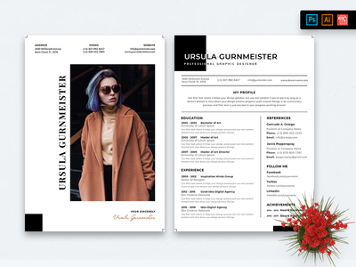 简历模板-97(Resume CV Template-97)