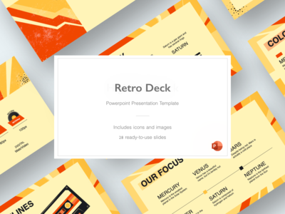 复古甲板 - 终极演示模板(Retro Deck - Ultimate Presentation Template)