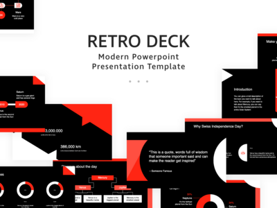 复古的PowerPoint演示模板(Retro PowerPoint Presentation Template)