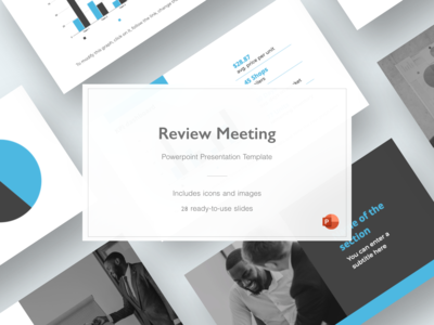 回顾会议甲板 - 终极演示模板(Review Meeting Deck - Ultimate Presentation Template)