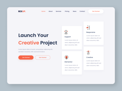 设计机构网站(Design Agency Website)