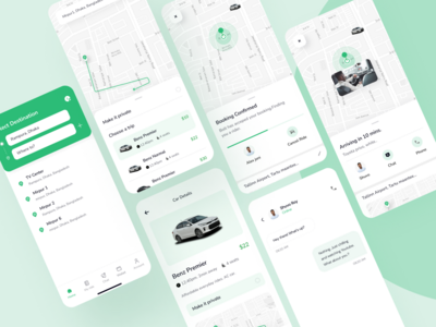 乘车共享应用程序(Ride Sharing App)