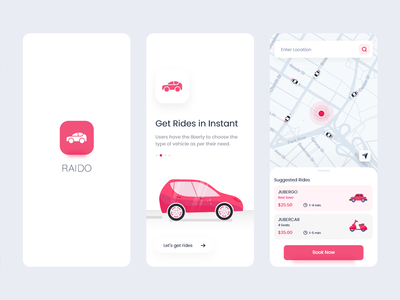 乘车共享应用程序(Ride Sharing App)