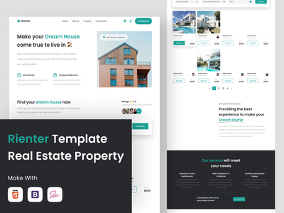 Rienter模板房地产(Rienter Template Real Estate Property)