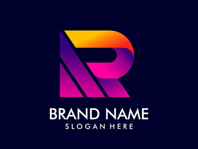 字母徽标(R letter logo)