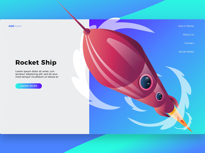 Rocket - 横幅和登陆页面(Rocket - Banner & Landing Page)