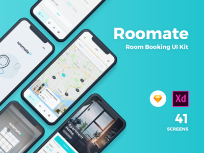 室友 iOS UI 套件(Roomate iOS UI Kit)