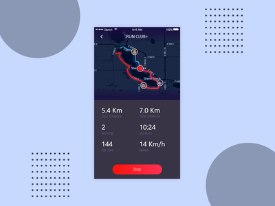 跑步俱乐部概念(Run Club Concept)