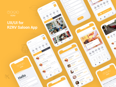RZRV轿车预订应用程序(RZRV Saloon Booking App)