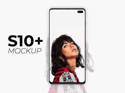 三星 S10+ 样机(Samsung S10+ Mockup)
