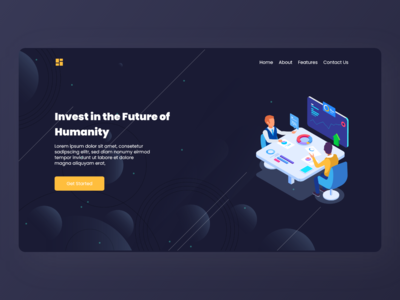 投资英雄标题(Investment Hero Header)
