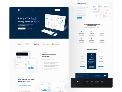 萨斯登陆页面！(Saas Landing Page!)