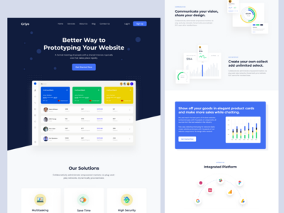 SAAS 登陆页面(SAAS Landing Page)