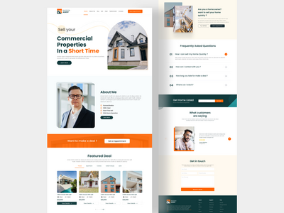 洞察代理 |房地产经纪人网站(Invision Agent | Real Estate Agent Website)
