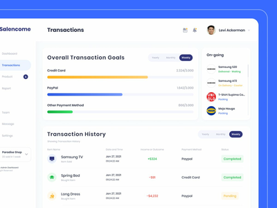 Salencom - 交易(Salencome - Transaction)