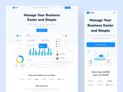 Dodol - 销售登陆页面(Dodol - Sales Landing Page)