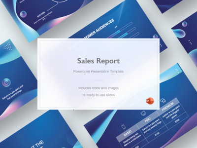 销售报告甲板 - 终极演示模板(Sales Report Deck - Ultimate Presentation Template)