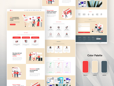 数字服务网站登陆页面(Digital services website landing page)
