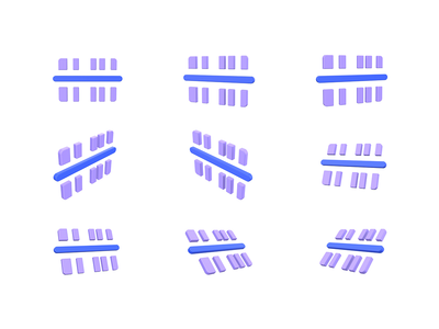 扫码 3D 图标(Scan Code 3D icon)