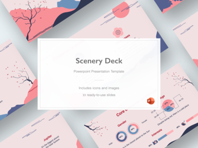 风景 - 终极演示模板(Scenery - Ultimate Presentation Template)