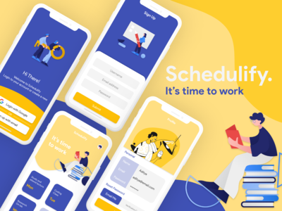 调度（调度程序的应用程序设计）(Schedulify (Scheduler's App Design))