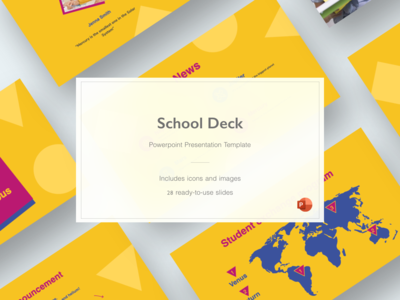 学校甲板 - 终极演示模板(School Deck - Ultimate Presentation Template)