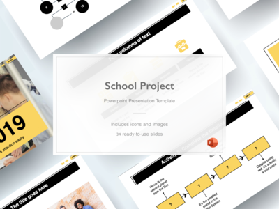 学校项目甲板 - 终极演示模板(School Project Deck - Ultimate Presentation Template)