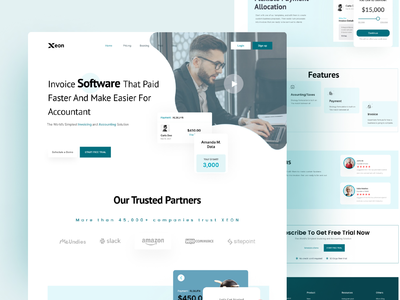 发票和会计 - 登录页面(Invoicing & Accounting - Landing Page)