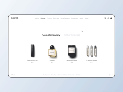 Byredo – 产品页面(Byredo – Product Page)
