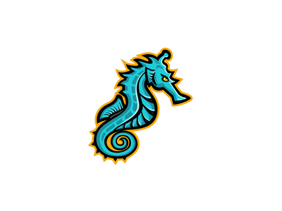 海马吉祥物(Seahorse Mascot)