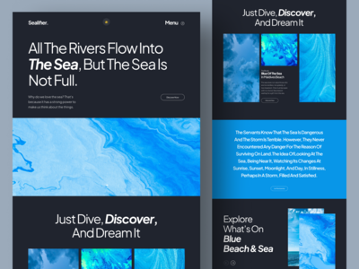 Sealifer - 海上登陆页面(Sealifer - Sea Landing Page)