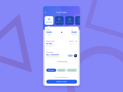 移动应用程序的航班搜索概念(Flights Search concept for Mobile App)