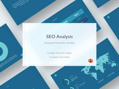SEO 分析平台 - 终极演示模板(SEO Analysis Deck - Ultimate Presentation Template)
