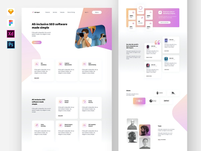 SEO服务网站模板(SEO Service Website Template)