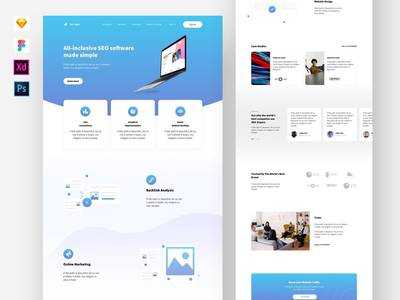 SEO服务网站模板(SEO Service Website Template)