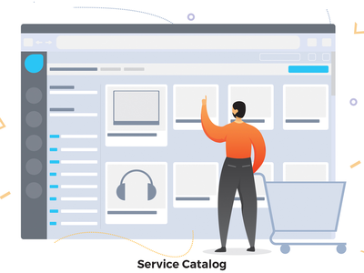 服务目录 CRM 插图(Service Catalog CRM Illustration)