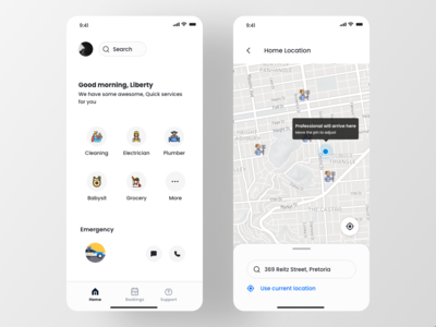 家庭服务应用程序(Home Services App)