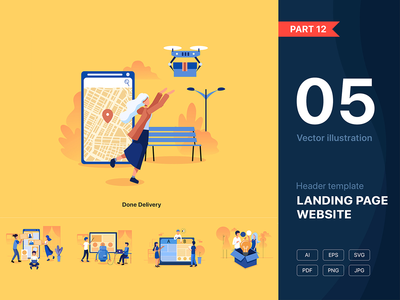 [第 12 部分] 网站插图集([Part 12] Website illustrations set)