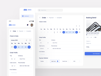 Sewo - 房地产仪表板（订单）(Sewo - Real Estate Dashboard (Order))