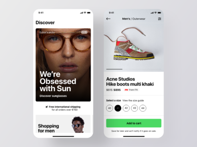 iOS电商App UI设计(iOS E-commerce App UI Design)