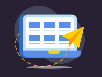 分享您的投资组合平面图标(Share your portfolio flat icon)